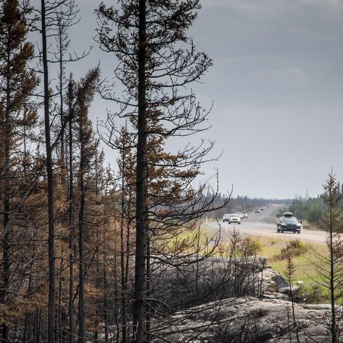 N.W.T. wildfires disrupt phone, internet services as evacuee anxiety mounts